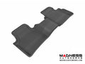 3D MAXpider 2009-2014 Nissan Maxima Kagu 2nd Row Floormats - Black
