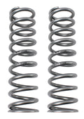 QA1 2-1/2in ID High Travel Spring - 12in Length x 110lbs/in - Silver Powder Coated