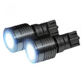 ~(1 lbs. 6X4X1)~ 921 T-15 (1 Ultra High Power Magnified LED on each bulb) Bullet-Style Ultra High Power 3-Watt S.M.D. Bulbs - WHITE (Two