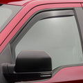 WeatherTech 2017+ Ford F-250/F-350/F-450/F-550 Front Side Window Deflectors - Dark Smoke
