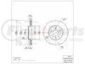 DFC 11-25 Buick Regal Sportback Front Brake Rotor