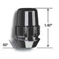 Gorilla Automotive Gorilla System Acorn 12mm x 1.25 Black Chrome