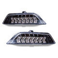 1517 FORD MUSTANG 1517 LED SEQUENTIAL TURN SIGNAL/PARKING LIGHTS WITH SWITCHBACK(BLACK/CLEAR)
