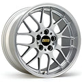 BBS RE-V7 20x9.5 5x112 ET15 Gloss Diamond Silver Wheel 82mm PFS/Clip Required