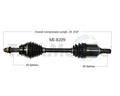CV AXLE SHAFT