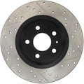 Stoptech auto part close-up