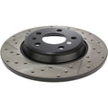 Stoptech auto part installed view