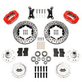 Wilwood 55-57 Chevrolet Bel Air Forged Dynalite Front Brake Kit w/ 11.00in Rotor - Black