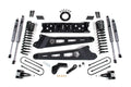 Zone Offroad 19-24 Ram 3500 6.5in Radius Arm Bracket - 5in Rear Block w/ Overload - Fox Shocks
