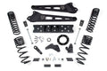 Zone Offroad 19-24 Ram 3500 6.5in Radius Arm Bracket - 5in Rear Block w/o Overload - Fox Shocks