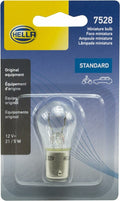 Hella Bulb 7528 12V 21/5W Bay15D S8 Sb