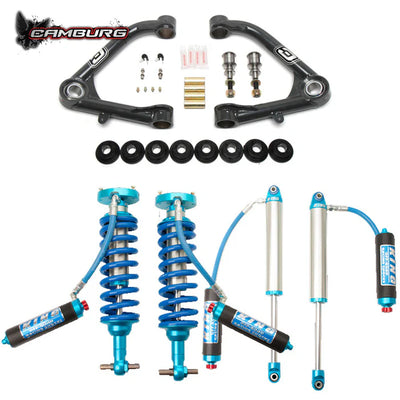 Camburg Chevy GMC 1500 Trailboss AT4 4wd 19-25 King 2.5 Performance Kit w Adj (UNI UCA)