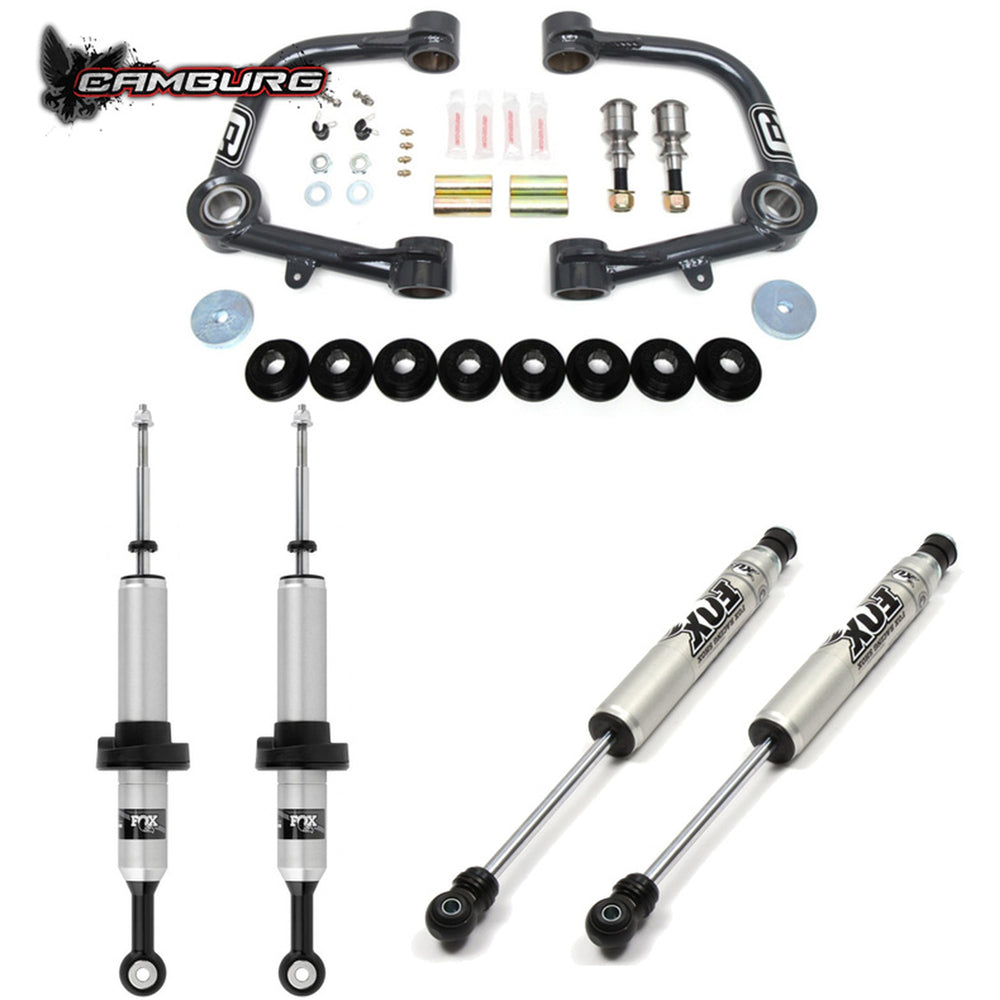 Camburg Toyota Tacoma Pre 4wd 05-23 FOX 2.0 Performance S R Kit (UNI UCA)