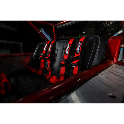 PRP Elite Series Low Back Rear Suspension Bench Seat (36 -39 No headrests) A9212-XX