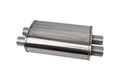 Corsa PRO-Series Tuned 304SS Muffler 2.5in Dual Inlet/Outlet - 22.25in OAL
