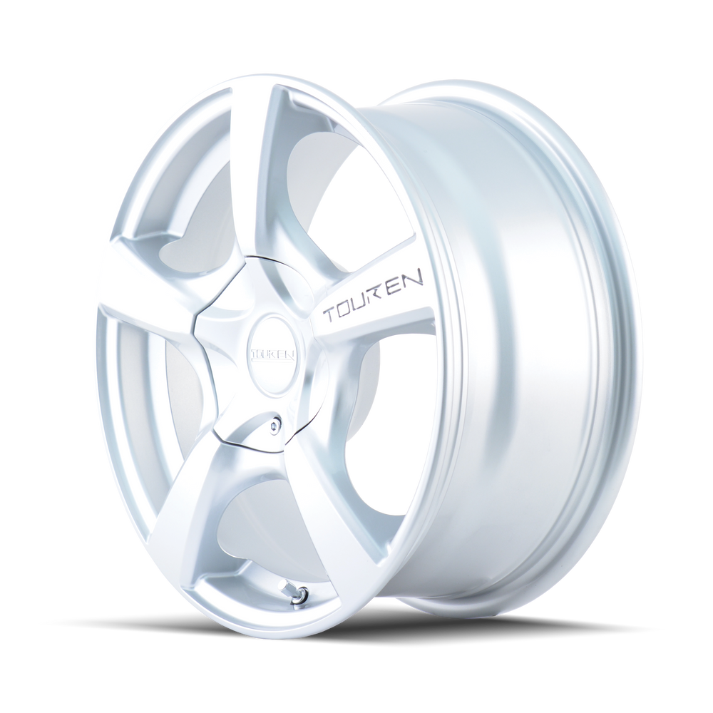 Touren 3190 TR9 18x8 / 5x112/120 BP / 40mm Offset / 74.1mm Hub Gloss Hyper Silver Wheel