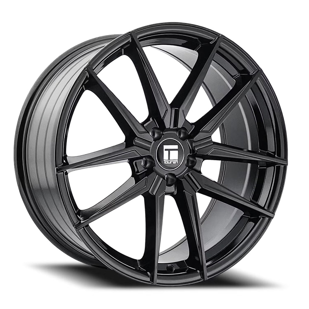 Touren 3294 TR94 19x8.5 / 5x112 BP / 35mm Offset / 66.6mm Hub Gloss Black Wheel