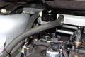 Moroso 13-18 Ford Focus ST Air/Oil Separator Catch Can - Small Body - Billet Aluminum - Black Finish