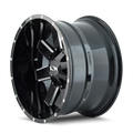 Cast Aluminum Wheels 141 SB 17x9 Satin Black 6 On 135/6 On 139.7 Bolt Pattern 13 Offset ION Wheels