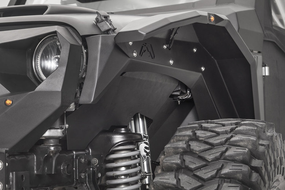 0717 JEEP JK FRONT INNER REPLACEMENT FENDER MATTE BLACK