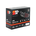 K&N Street Round Metal Intake System - Harley-Davidson - Red Filter 6-8 Size 2.4in In Dia 2.5in H