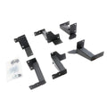 Dominator Extreme Frame Slider Mounting Brackets Only Textured Black 2014-2024 Toyota 4Runner Go Rhino