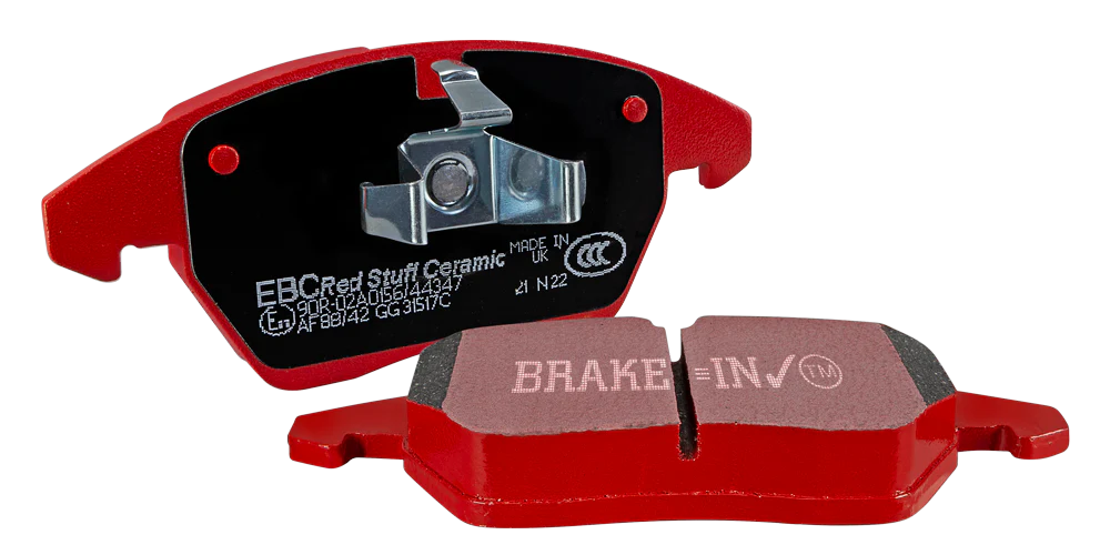 EBC 17-18 Porsche 718 Boxster 2.5L Redstuff Front Brake Pads