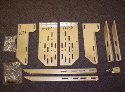 0105 GM FS HD 8FT BED DUALLY GLASTEP WING BOARDS(BRKTS SOLD SEP)