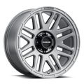 Aluminum Wheels 16x8 Outlander 944GS Greystone Gray 0 Offset 8 on 170 Bolt Pattern 125.2 Bore Raceline
