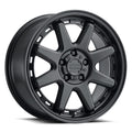 Aluminum Wheels 16x8 Scout 947B Satin Black 0 Offset 5 on 127 Bolt Pattern 78.1 Bore Raceline