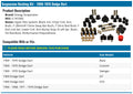 Energy Suspension 91-94 Nissan Sentra/NX1600/2000 Black Hyper-Flex Master Bushing Set
