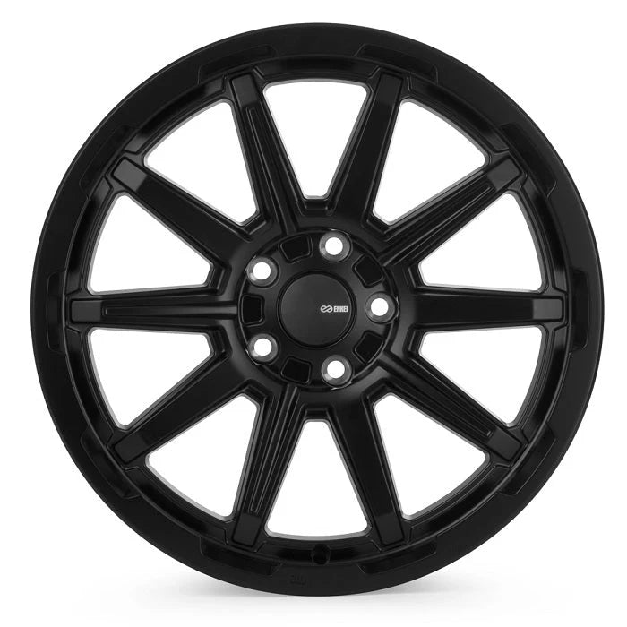 Enkei Trail-Finder OVL 18x8 / 5x108 BP / ET35 / 63.4mm Bore - Matte Black Wheel