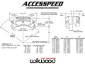 Wilwood Caliper-Dynapro 5.25in Mount 1.75in Pistons .38in Disc