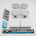 CP Piston & Ring for Mitsubishi 2nd Gen 4G63T - Bore (86.0mm) - Size (+1.0mm) - CR (9.5:1) - SINGLE