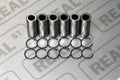 CP Piston & Ring Set for Nissan RB25DET - Bore (87mm) - Size (+1.0mm) - CR (9.0) - Single Piston