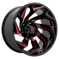D755 15X8 5X4.5/4.75 GL-BLK-MIL-RTT