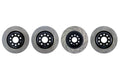 StopTech 09 VW Passat CC / 06-09 Passat Slotted & Drilled Right Rear Cryo Rotor