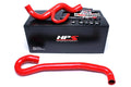 HPS Performance Red Reinforced Silicone Radiator Hose Kit Coolant for Jeep 12-18 Grand Cherokee WK2 SRT8 6.4L