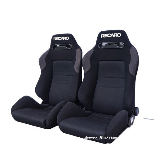 Recaro Extra Cushion for Pro Racer SPG/SPA/Racer SPG - 25mm Height - Black Velour