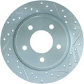 StopTech Select Sport 09-13 Mazda 3 Slotted & Drilled Left Rear Brake Rotor