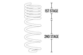 Fabtech 07-18 Jeep JK 4WD 4-Door 3in Rear Long Travel Coil Spring Kit