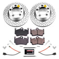 Power Stop 17-18 Porsche 718 Boxster Rear Z23 Evolution Sport Coated Brake Kit