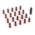 Wheel Mate Muteki SR45R Lug Nut Kit M12x1.25 - Red