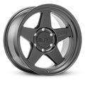 Mickey Thompson Open 5 Black Wheel - 17X9 6X135 BP 4.53in BS -12 Offset 87.1mm Bore - 274534