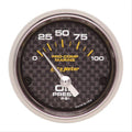Autometer Marine Carbon Fiber 3-3/8in 8k RPM Tachometer
