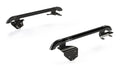 ~(23 lbs. 43X6X5)~ JK 2-Door Nebo Roof Rack 4-Piece Cargo Slat Kit - Black