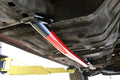BMR 79-04 Fox Mustang Hardtop Only Weld-On Boxed STD. Subframe Connectors - Black Hammertone