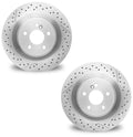 DFC 20-23 Mercedes-Benz Gle350 Front Right Drilled & Slotted Geoperformance Rotor