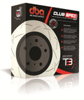 DBA 06+ MazdaSpeed3 Front Slotted 4000 Series Rotor