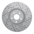 R1 16-26 Polestar Polestar 2 Front Right Drilled & Slotted Geoperformance Rotor